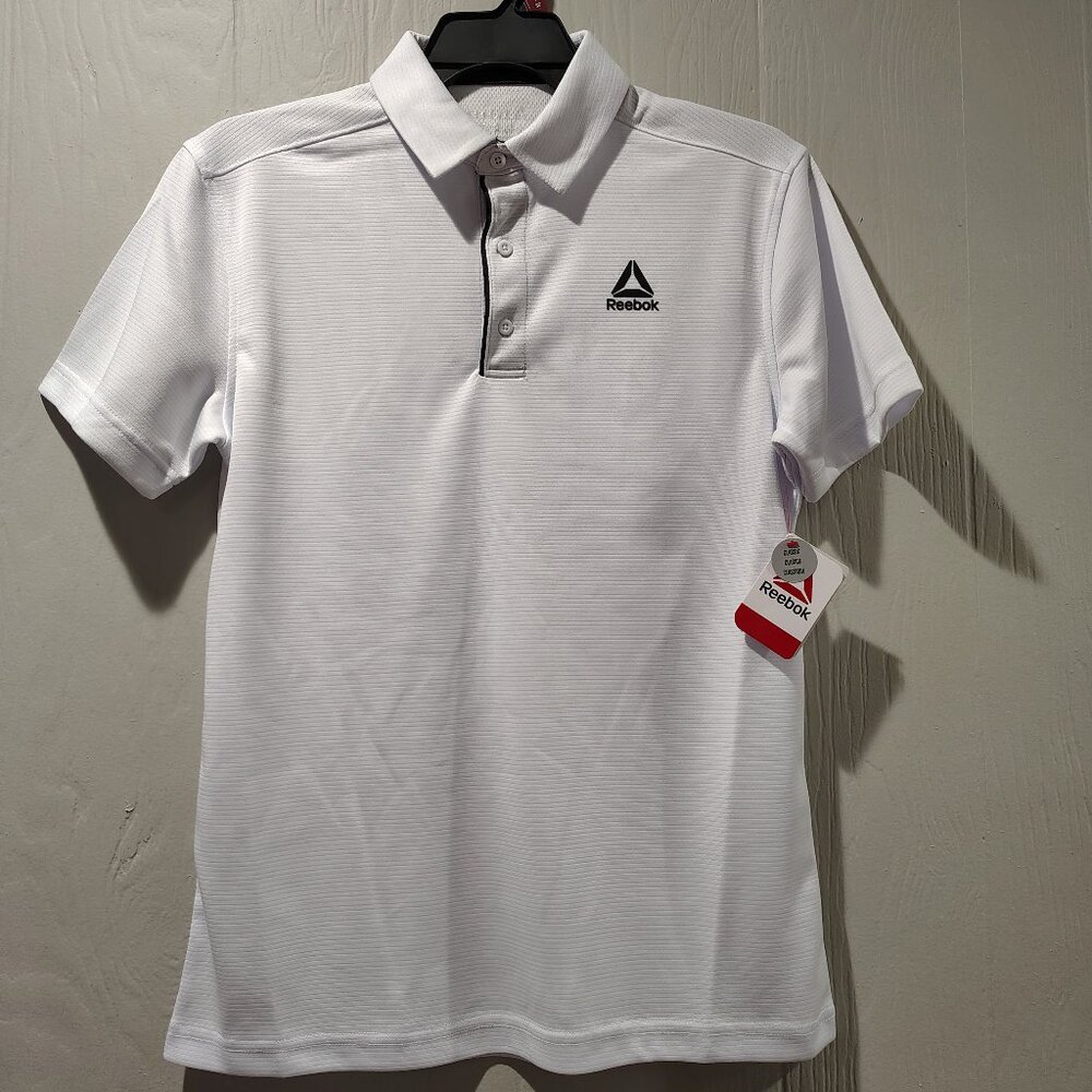 Reebok Men's Performance Polo Shirt White Size S
